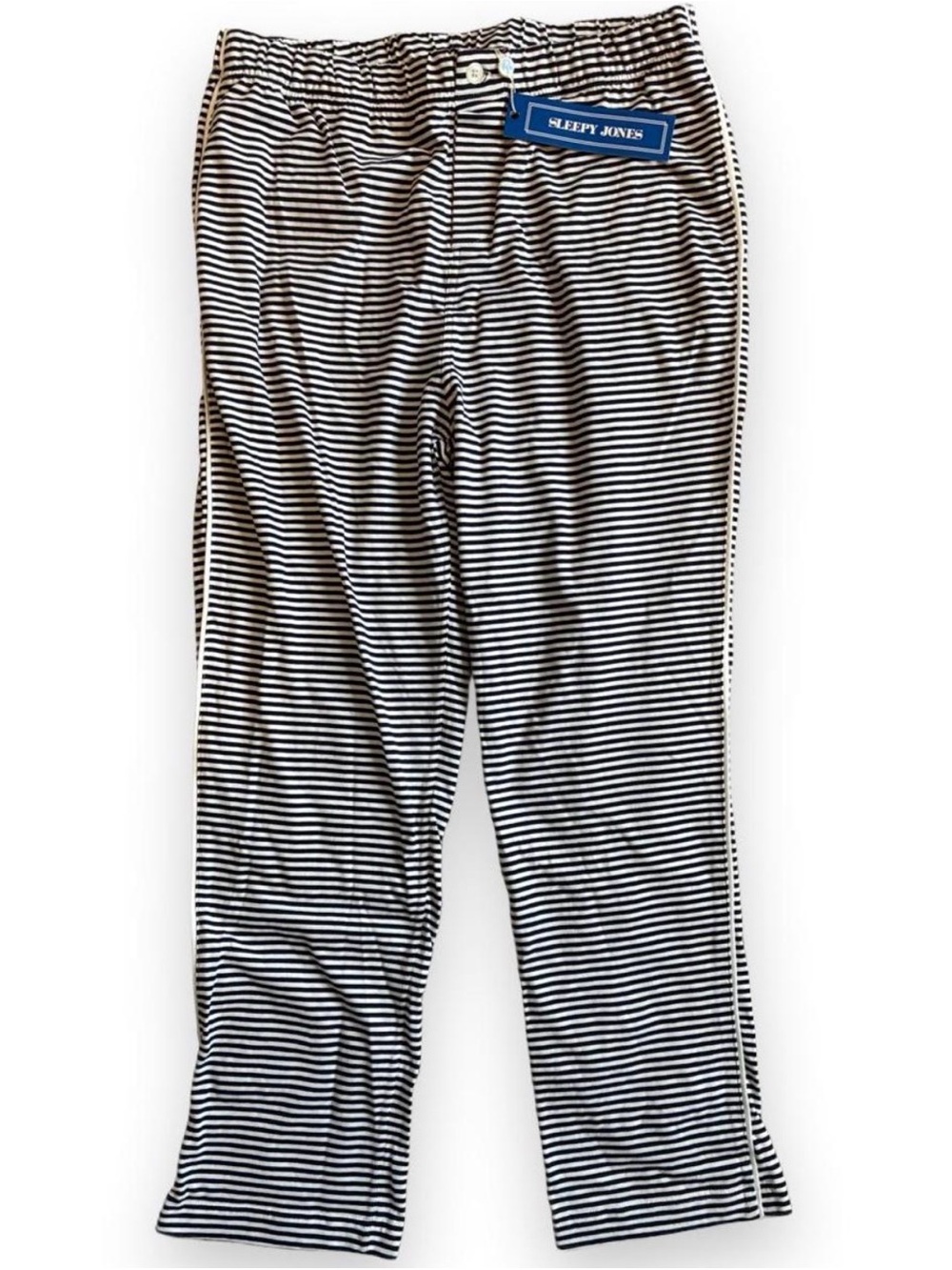New Sleepy Jones Knit Marina Pajamas Pants Striped women’s large